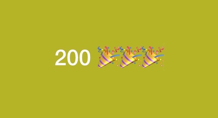 200 Mitglieder